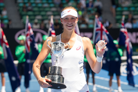 Vera Lapko wins her first Australian Open Junior title