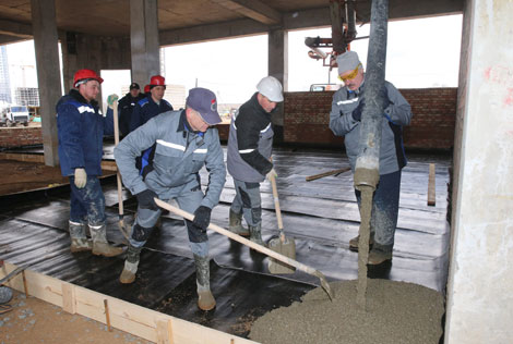 Lukashenko: Construction of rhythmic gymnastics center in Minsk should be over by March 2018