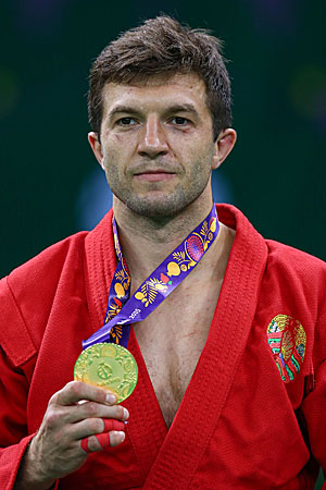 Belarusian Sambo fighter Stepan Popov
