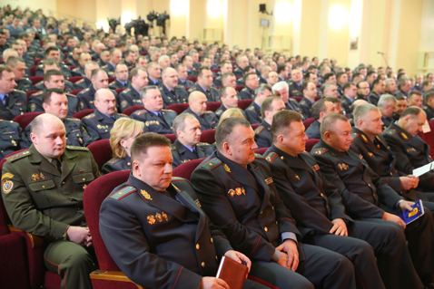Lukashenko outlines priorities for Interior Ministry