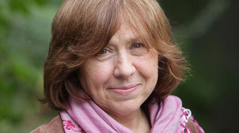 Belarus’ Svetlana Alexievich wins 2015 Nobel Prize in Literature