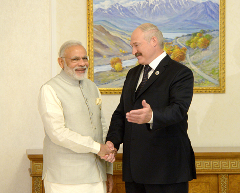 Lukashenko urges to advance Belarus-India relations