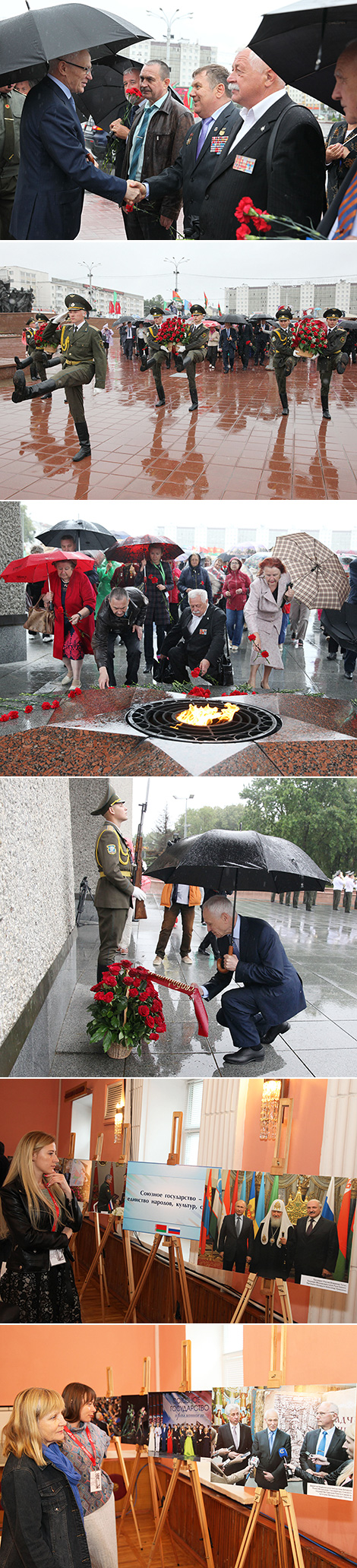 Day of Belarus-Russia Union State at Slavianski Bazaar in Vitebsk