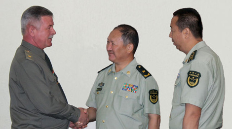 During the meeting. Photo of State Border Committee