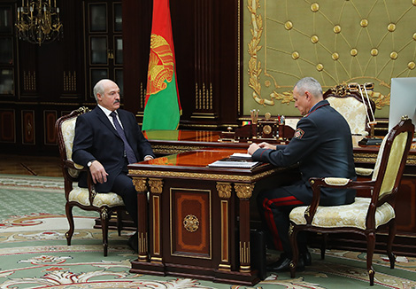 Belarus president briefed about crime situation