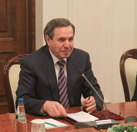  Governor of Russia’s Novosibirsk Oblast Vladimir Gorodetsky