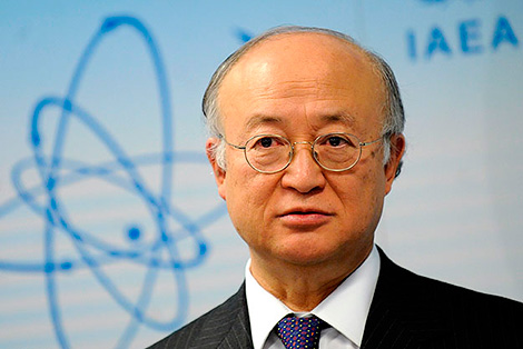 Lukashenko congratulates Yukiya Amano on his appointment to another term as IAEA Director General