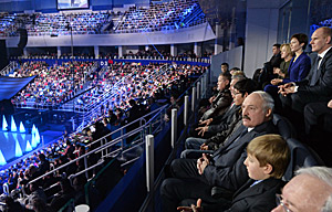 Lukashenko attends celebrations of Sochi 2014 Winter Olympics anniversary