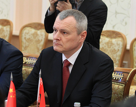 Belarus’ Interior Minister Igor Shunevich