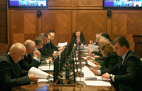 Meeting of the national organizing committee for the Second European Games 2019 in Belarus