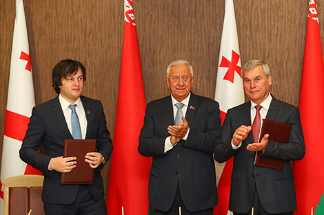 Parliaments of Belarus, Georgia sign joint statement on cooperation