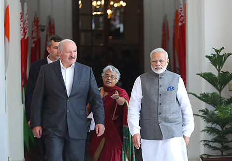 Lukashenko, Modi hold official negotiations in New Delhi