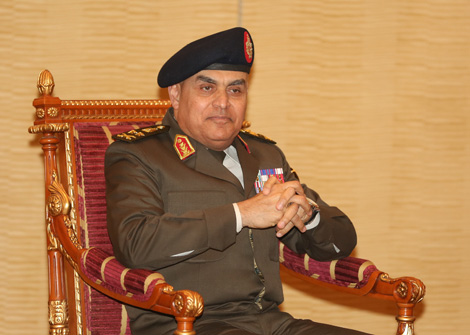 Egypt’s Minister of Defense and Military Production Sedki Sobhi 