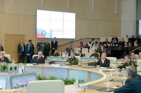 Army control exercise of the Armed Forces of Russia