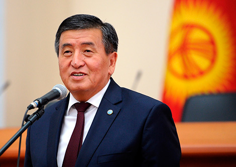 Lukashenko sends greetings to Kyrgyzstan president-elect Jeenbekov