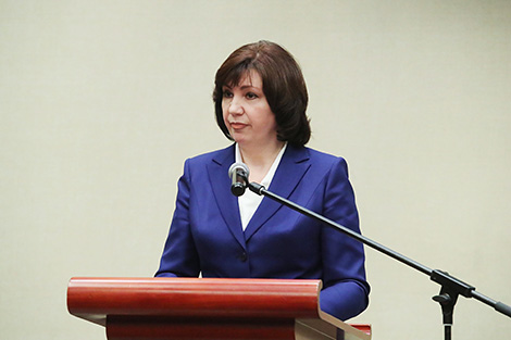 Head of the Belarus President Administration Natalya Kochanova 