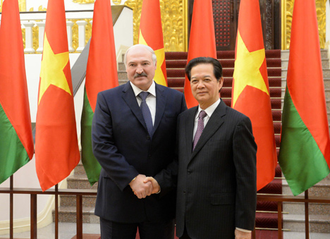 Belarus President Alexander Lukashenko met with Prime Minister of Vietnam Nguyen Tan Dung Belarus President Alexander Lukashenko met with Prime Minister of Vietnam Nguyen Tan Dung
