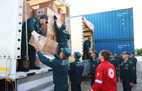 Belarus sends humanitarian aid to Syria