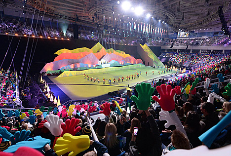 Lukashenko attends celebrations of Sochi 2014 Winter Olympics anniversary