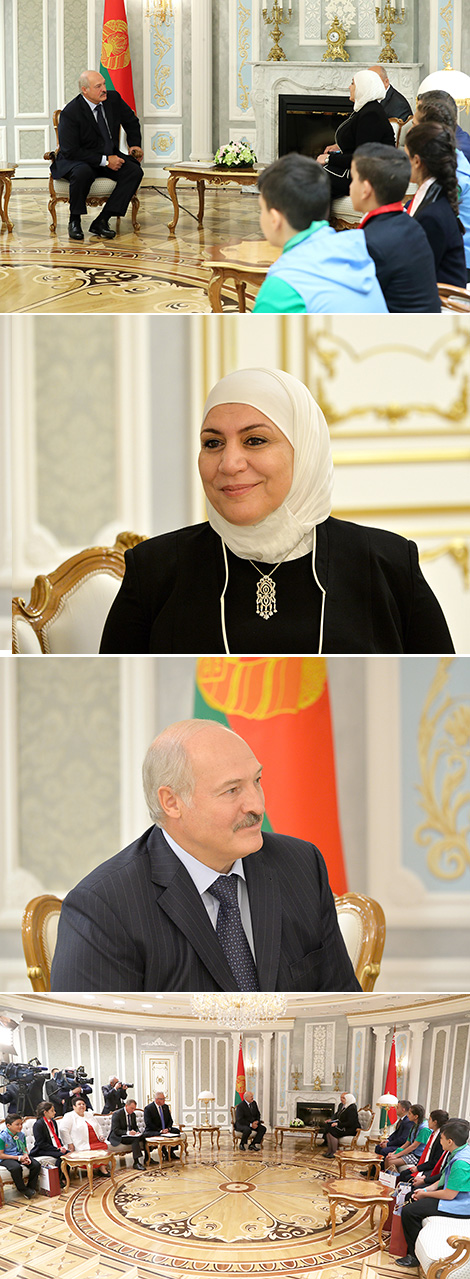 Лукашенко предложил разработать программу оздоровления и учебы детей из Сирии в Беларуси