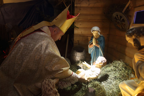 Католики сегодня отмечают один из важнейших христианских праздников - Рождество Христово