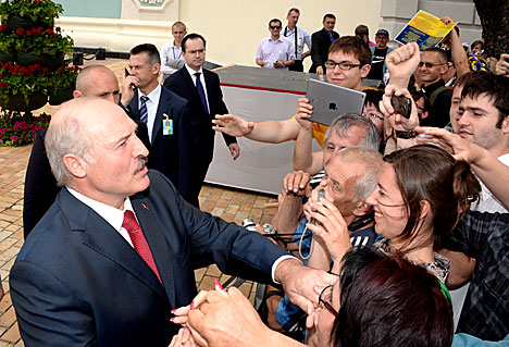 Лукашенко принял участие в инаугурации Президента Украины Петра Порошенко