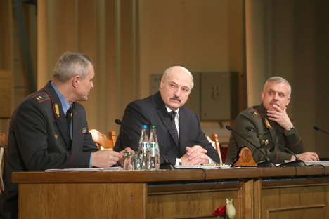 Лукашенко обозначил приоритеты в дальнейшей работе МВД