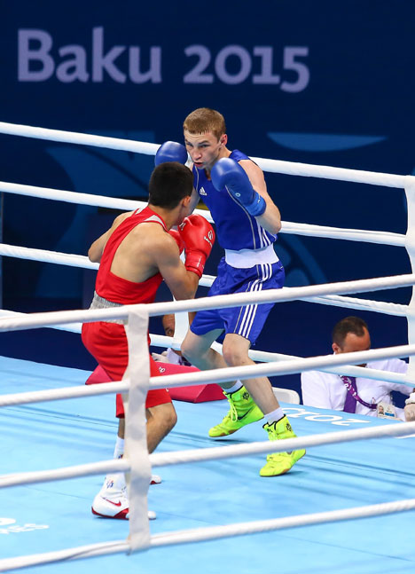 Белорусский боксер Дмитрий Асанов завоевал серебро Европейских игр