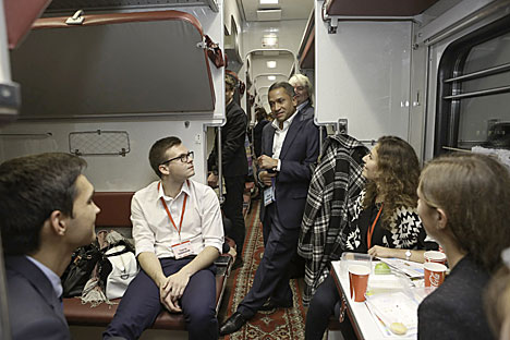 Поезд к 70-летию ООН отправился в семидневное путешествие по Беларуси