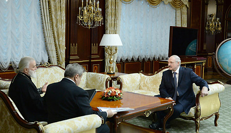 Лукашенко обсудил с Митрополитом Павлом вопросы взаимодействия государства и церкви