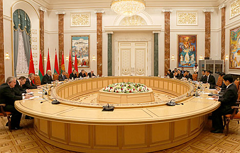 Встреча Александра Лукашенко с Председателем Китайской Народной Республики Си Цзиньпином