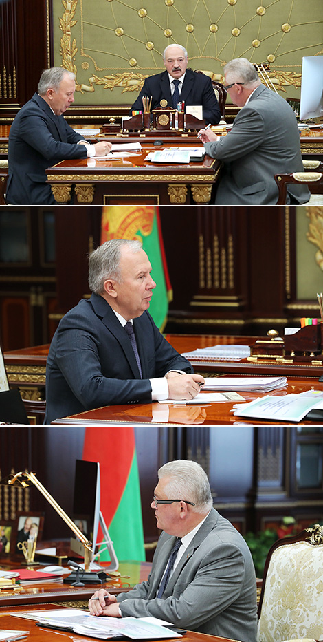 Встреча с вице-премьером Василием Жарко и министром образования Игорем Карпенко
