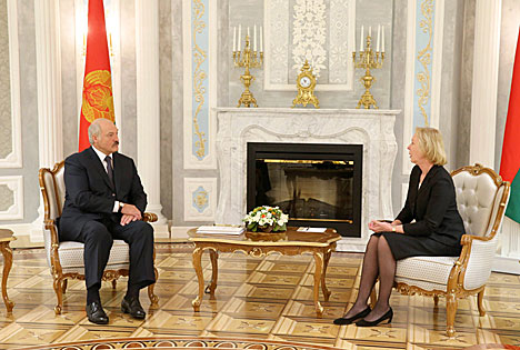 Лукашенко отметил вклад Майры Моры в налаживание отношений между Беларусью и ЕС