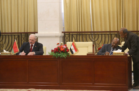 Беларусь и Судан заключили договор о дружественных отношениях и сотрудничестве