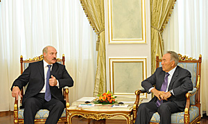 Встреча Александра Лукашенко с Нурсултаном Назарбаевым