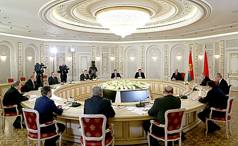 Встреча Александра Лукашенко с встрече с руководителями крупнейших белорусских СМИ