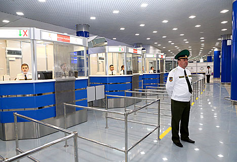Таможенный контроль, Национальный аэропорт Минск