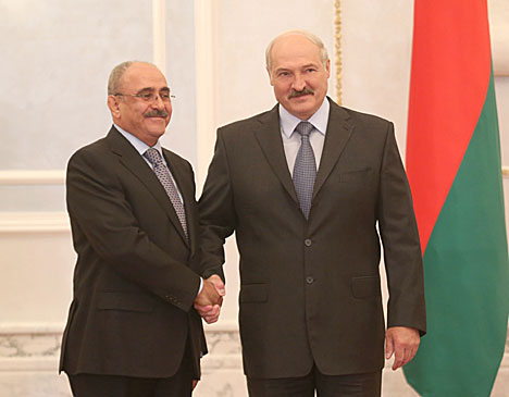 Александр Лукашенко принял верительные грамоты Чрезвычайного и Полномочного Посла Иордании в Беларуси (по совместительству) Зияда Аль-Маджали