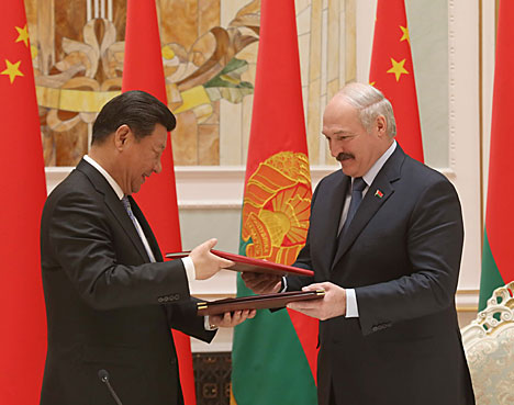 Главы государств подписали Договор о дружбе и сотрудничестве между Беларусью и Китаем