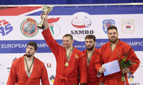 Белорус Юрий Рыбак завоевал титул чемпиона Европы по самбо