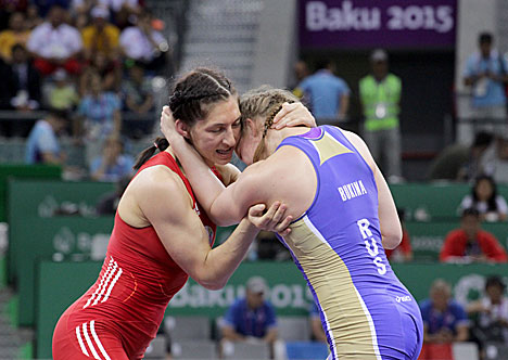 Белоруска Василиса Марзалюк завоевала золото Евроигр в тяжелом весе женской борьбы