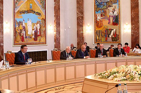 Встреча главы государства с главой Администрации Тамбовской области Олегом Бетиным