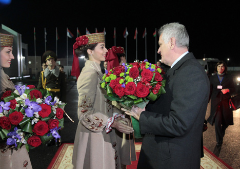 Президент Сербии прибыл с официальным визитом в Беларусь
