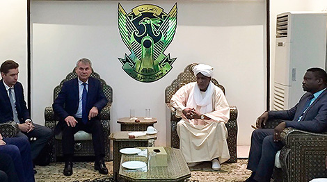 Беларусь и Судан договорились парламентскими методами стимулировать наращивание товарооборота