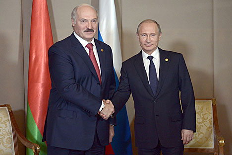 Лукашенко предложил Путину в ближайшее время определиться по актуальным вопросам двусторонних отношений