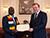 Глава МИД принял копии верительных грамот посла Зимбабве в Беларуси