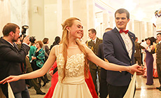 Big New Year Ball in Bolshoi Theater