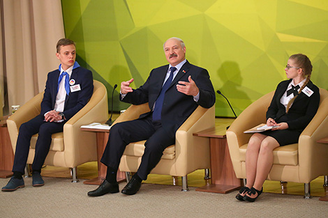 Lukashenko about his youngest son: Regular student, regular school