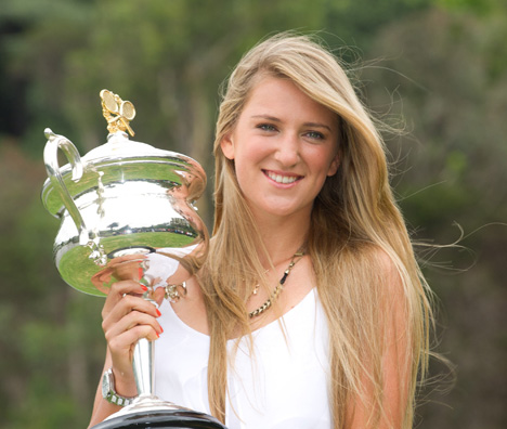 Belarus’ number one tennis player Victoria Azarenka