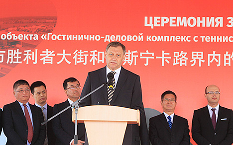 Alexander Shakutin, Chairman of the Board of Directors of the Belarusian mechanical engineering industrial group Amkodor